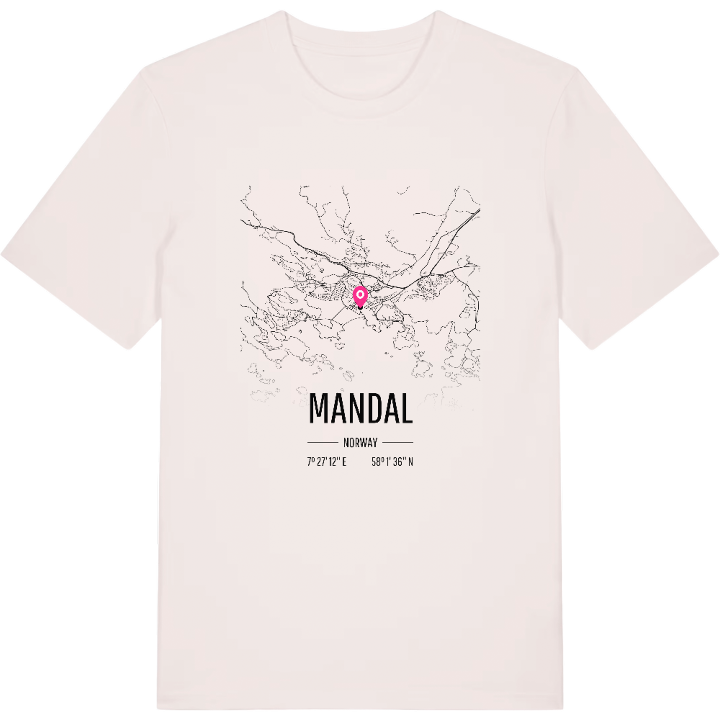 Mandal karta t-shirt – t-shirt från PinShirt