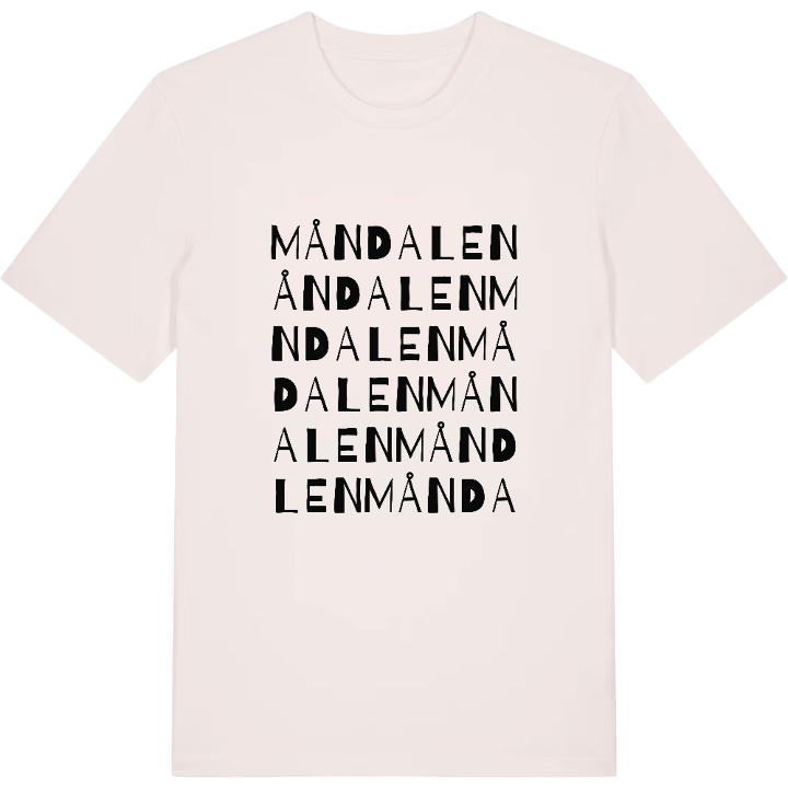 Måndalen ordlek t-shirt – t-shirt från PinShirt
