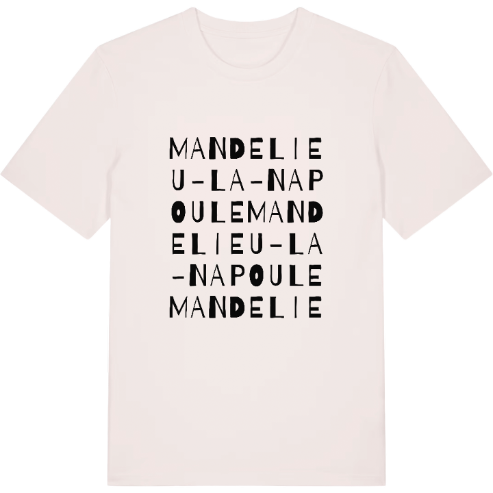 Mandelieu-la-Napoule ordlek t-shirt – t-shirt från PinShirt