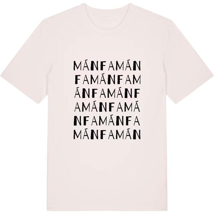 Mánfa ordlek t-shirt – t-shirt från PinShirt