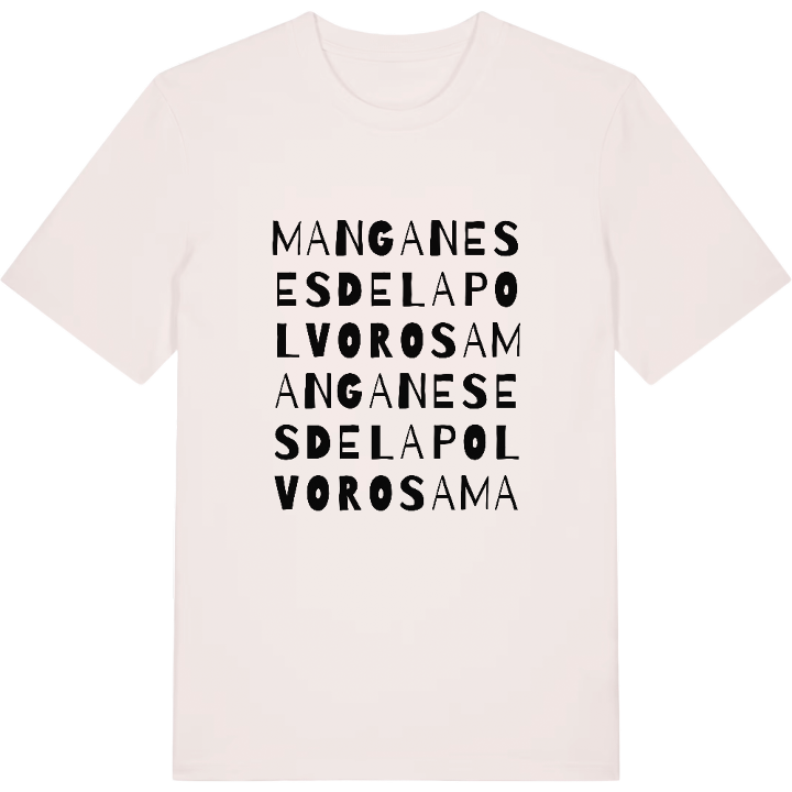 Manganeses de la Polvorosa ordlek t-shirt – t-shirt från PinShirt