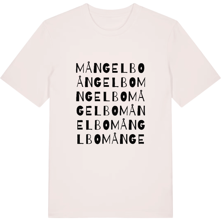 Mångelbo ordlek t-shirt – t-shirt från PinShirt