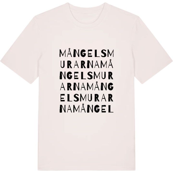 Mångelsmurarna ordlek t-shirt – t-shirt från PinShirt