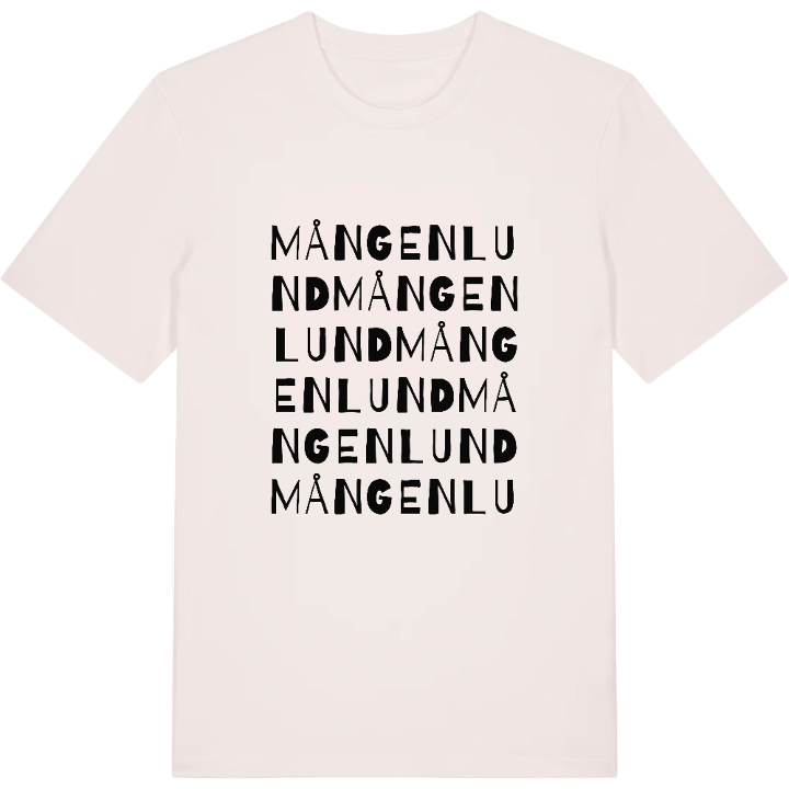 Mångenlund ordlek t-shirt – t-shirt från PinShirt