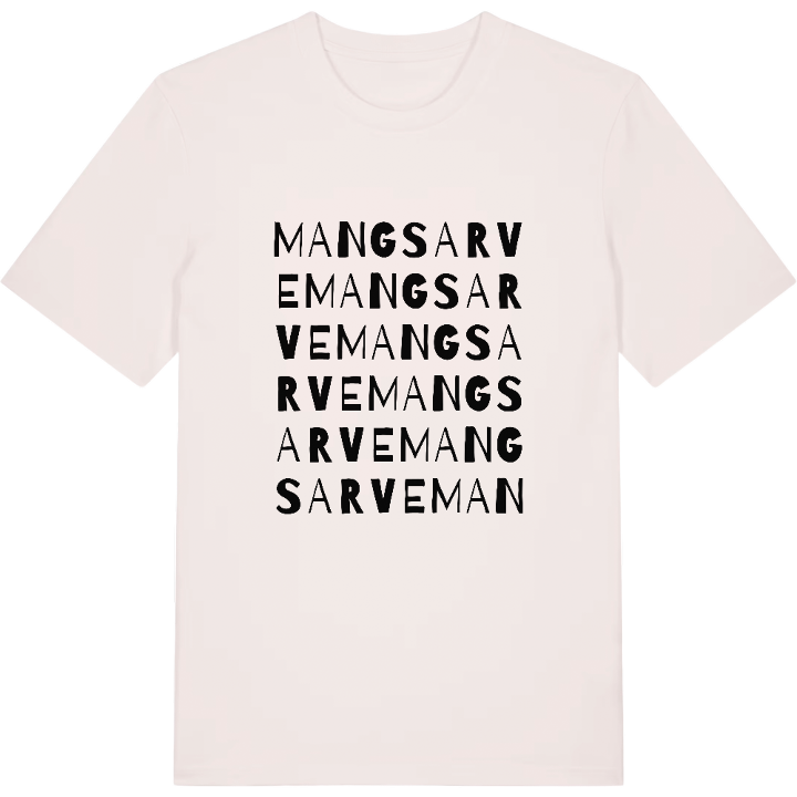 Mangsarve ordlek t-shirt – t-shirt från PinShirt