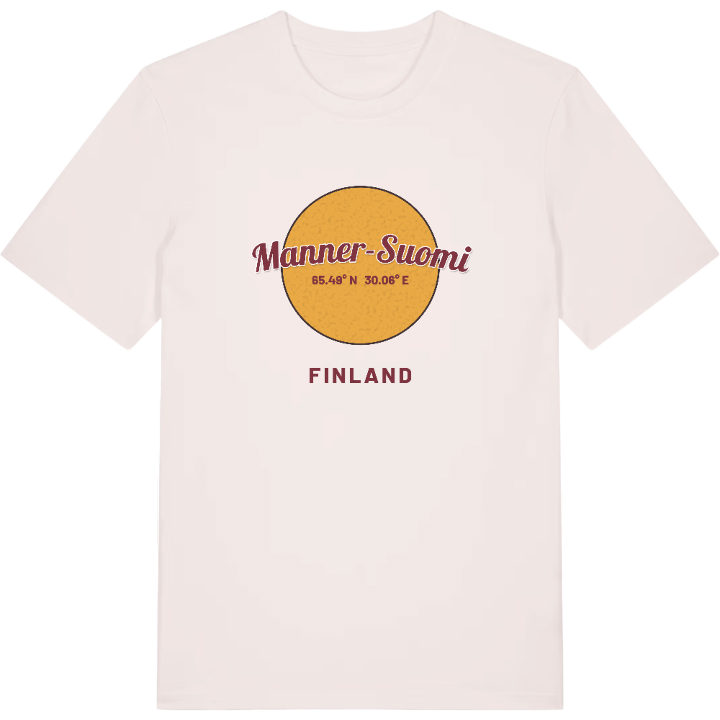 Manner-Suomi cirkel t-shirt – t-shirt från PinShirt