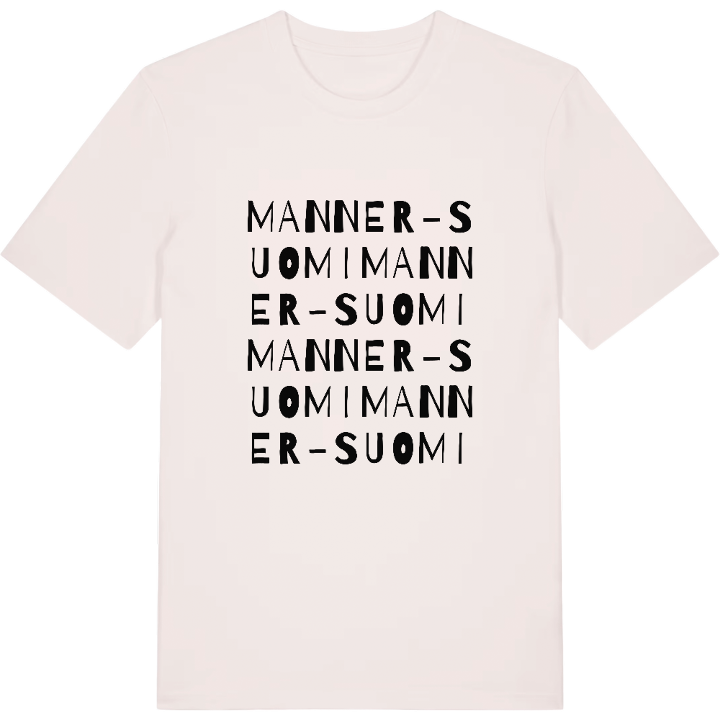 Manner-Suomi ordlek t-shirt – t-shirt från PinShirt