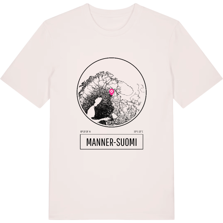 Manner-Suomi t-shirt – t-shirt från PinShirt
