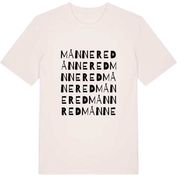 Månnered ordlek t-shirt – t-shirt från PinShirt