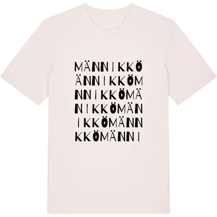 Männikkö ordlek t-shirt – t-shirt från PinShirt