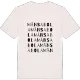 Månsabola ordlek t-shirt