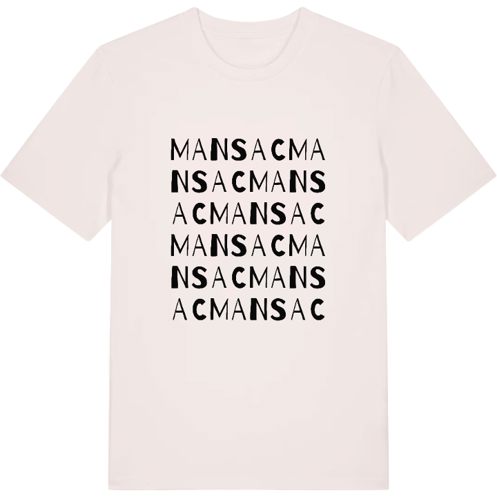 Mansac ordlek t-shirt – t-shirt från PinShirt