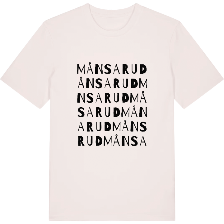 Månsarud ordlek t-shirt – t-shirt från PinShirt
