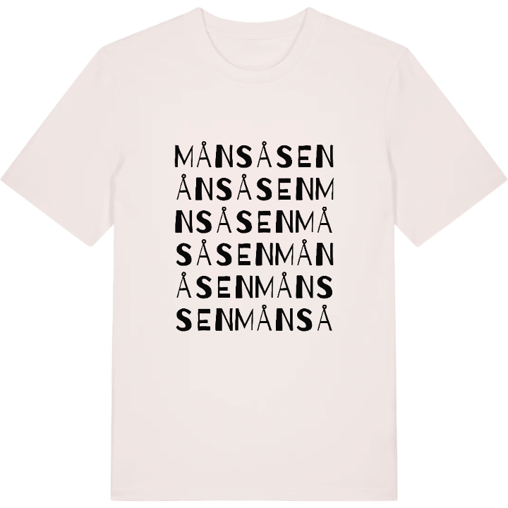Månsåsen ordlek t-shirt – t-shirt från PinShirt