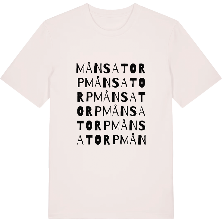 Månsatorp ordlek t-shirt – t-shirt från PinShirt