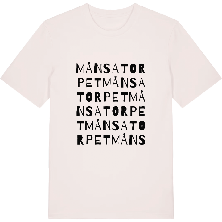 Månsatorpet ordlek t-shirt – t-shirt från PinShirt