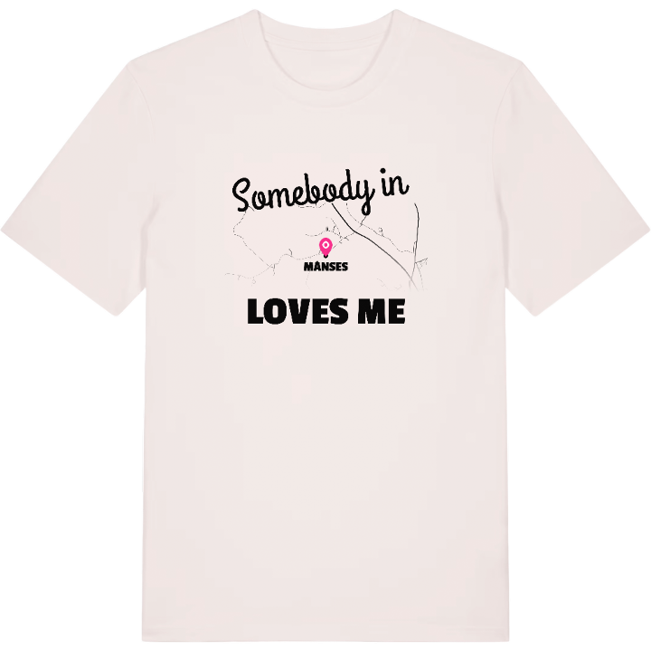Någon i Månses älskar mig t-shirt – t-shirt från PinShirt