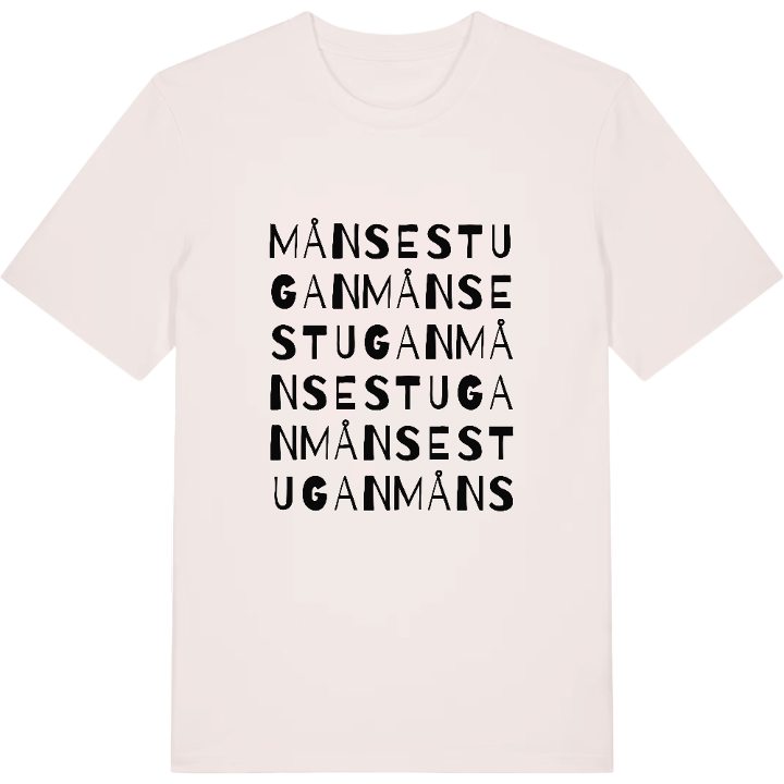 Månsestugan ordlek t-shirt – t-shirt från PinShirt