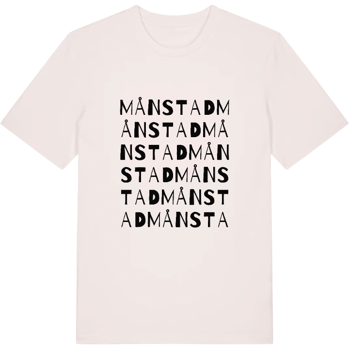 Månstad ordlek t-shirt – t-shirt från PinShirt