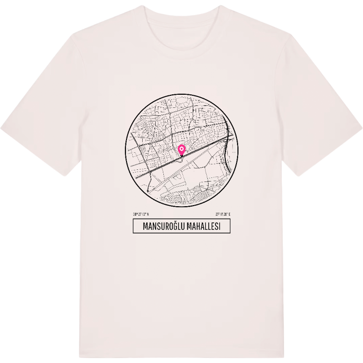 Mansuroğlu Mahallesi t-shirt – t-shirt från PinShirt