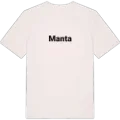 Manta fetstil t-shirt