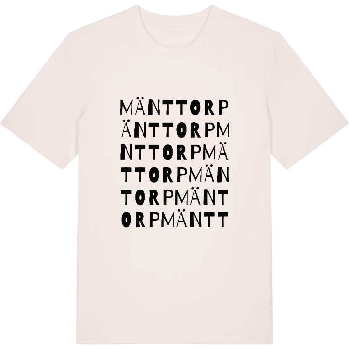 Mänttorp ordlek t-shirt – t-shirt från PinShirt