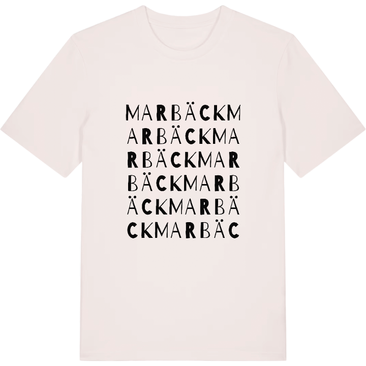 Marbäck ordlek t-shirt – t-shirt från PinShirt