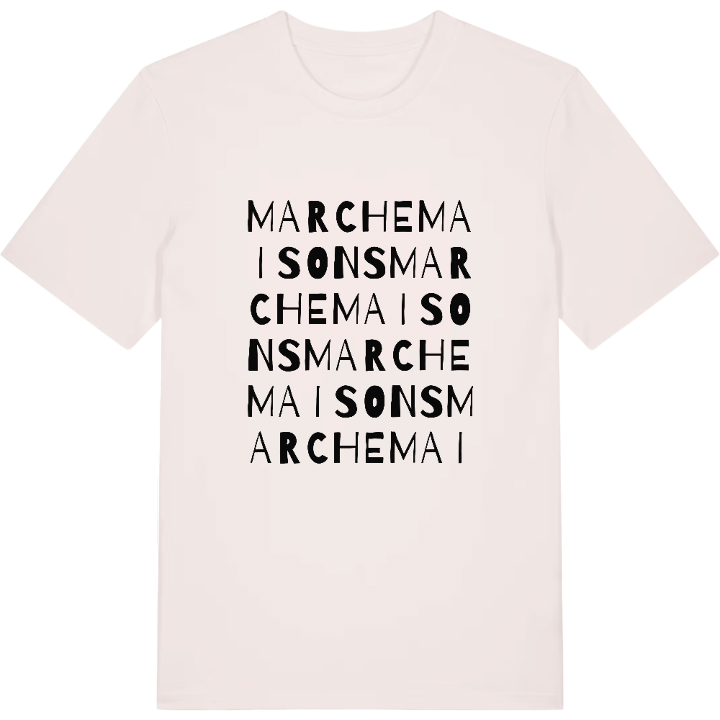 Marchemaisons ordlek t-shirt – t-shirt från PinShirt
