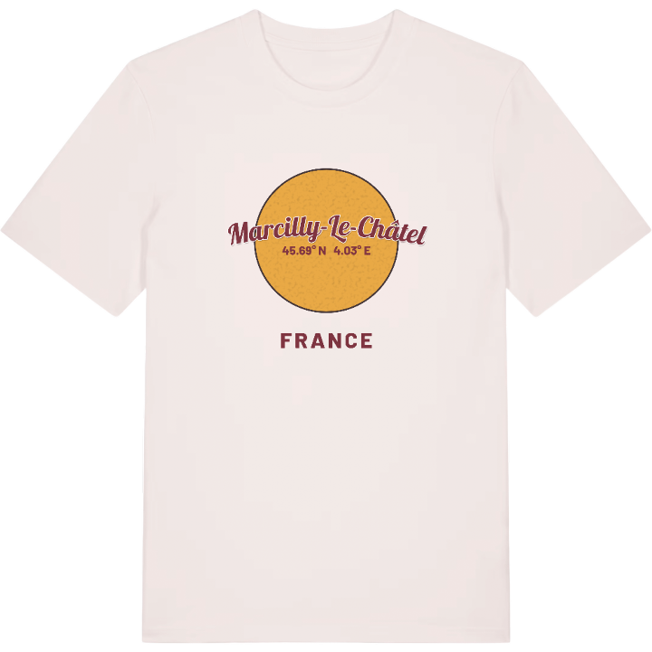 Marcilly-le-Châtel cirkel t-shirt – t-shirt från PinShirt