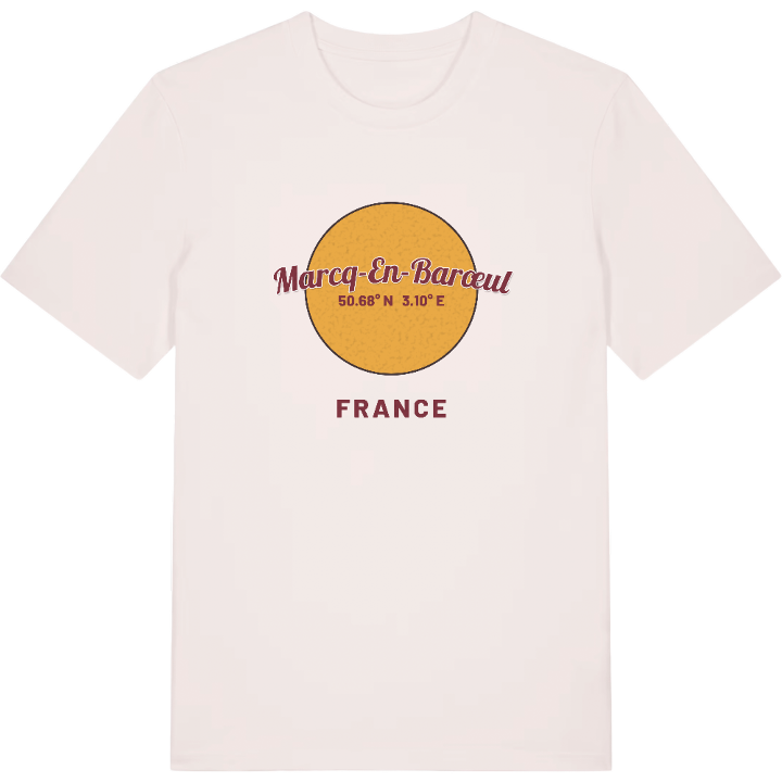 Marcq-en-Barœul cirkel t-shirt – t-shirt från PinShirt
