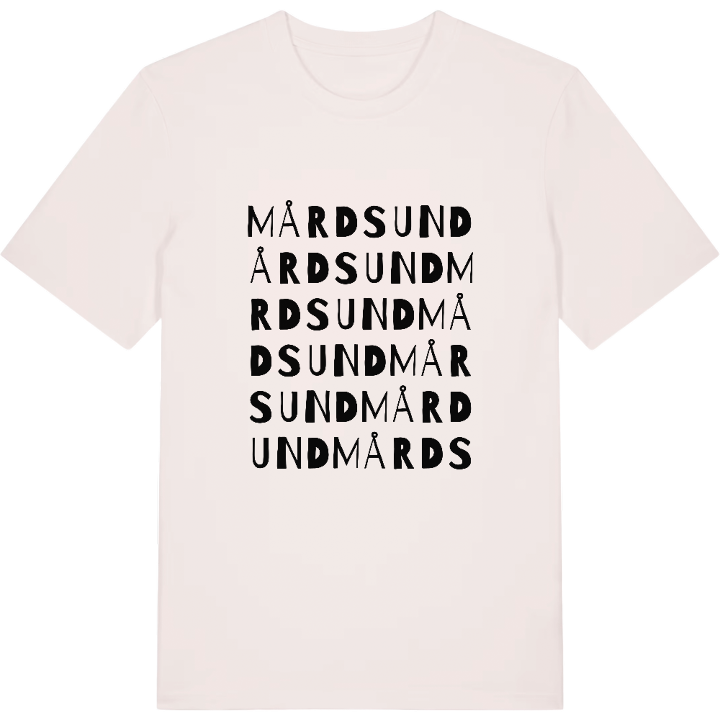 Mårdsund ordlek t-shirt – t-shirt från PinShirt