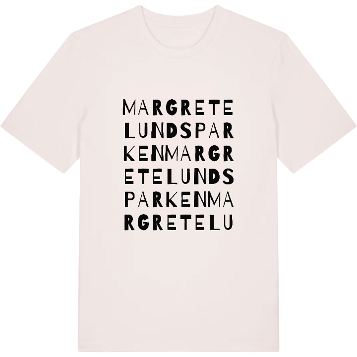 Margretelundsparken ordlek t-shirt – t-shirt från PinShirt