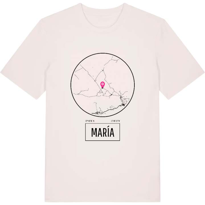 María t-shirt – t-shirt från PinShirt