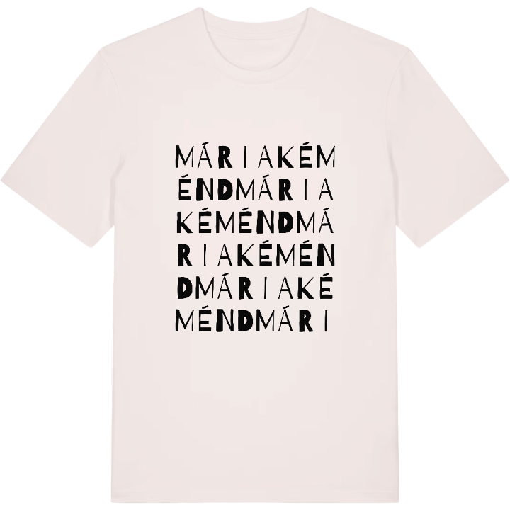 Máriakéménd ordlek t-shirt – t-shirt från PinShirt