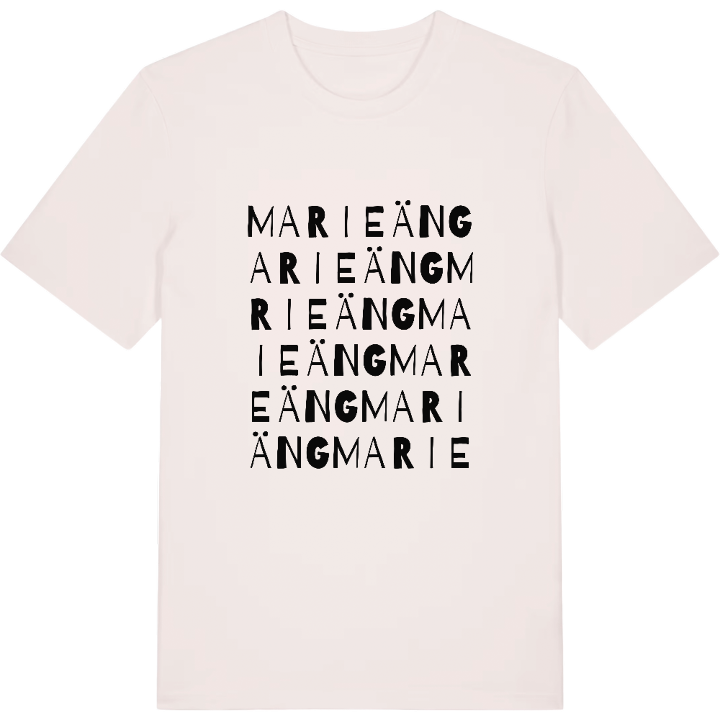 Marieäng ordlek t-shirt – t-shirt från PinShirt