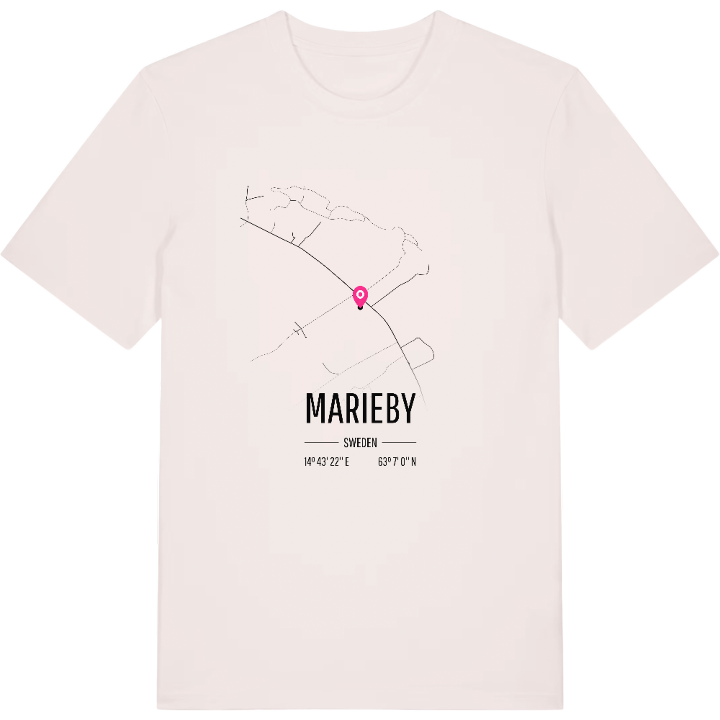 Marieby karta t-shirt – t-shirt från PinShirt