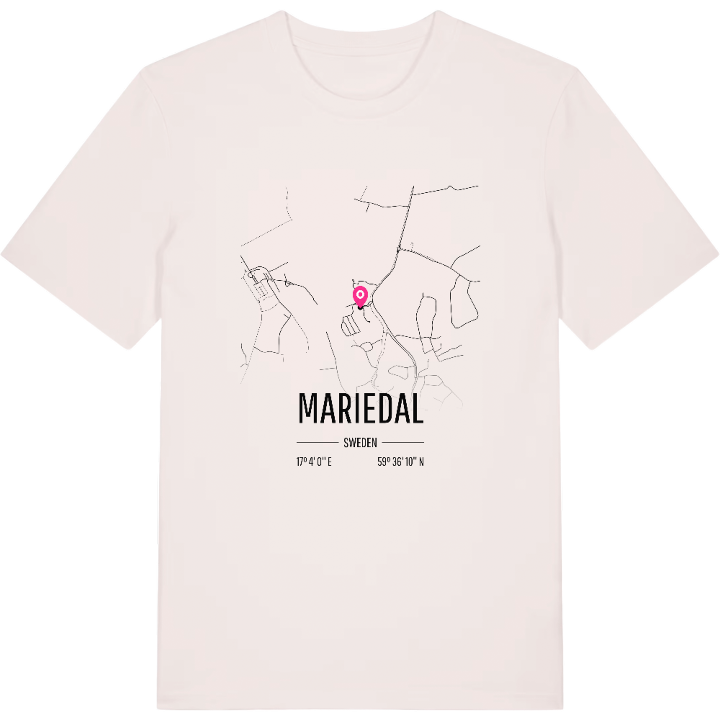 Mariedal karta t-shirt – t-shirt från PinShirt