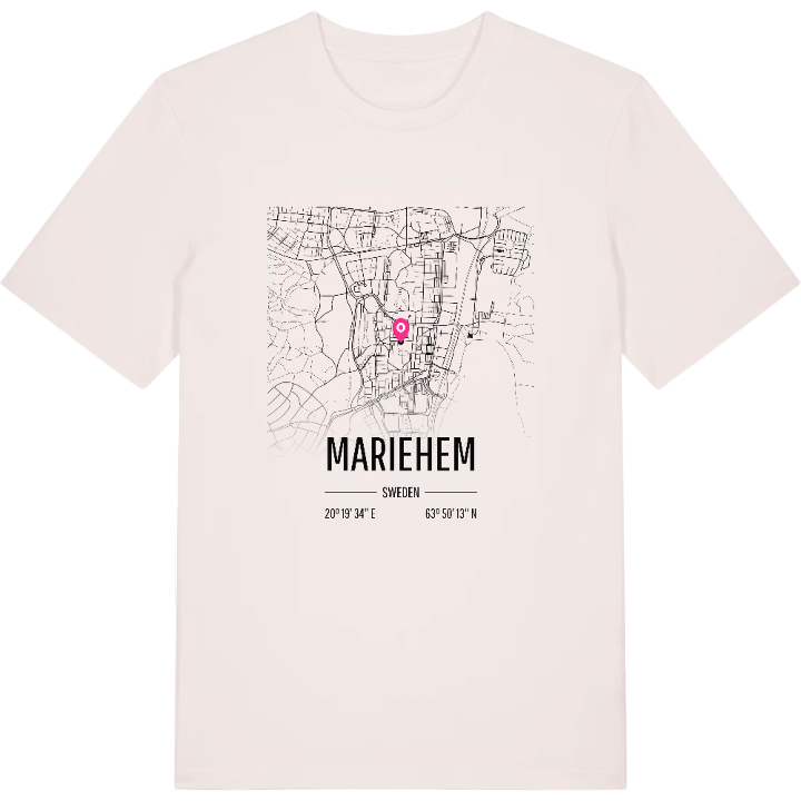 Mariehem karta t-shirt – t-shirt från PinShirt