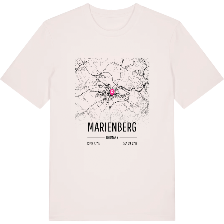 Marienberg karta t-shirt – t-shirt från PinShirt