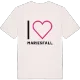 Jag älskar Mariesfall t-shirt stort tryck