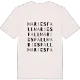 Mariesfall ordlek t-shirt