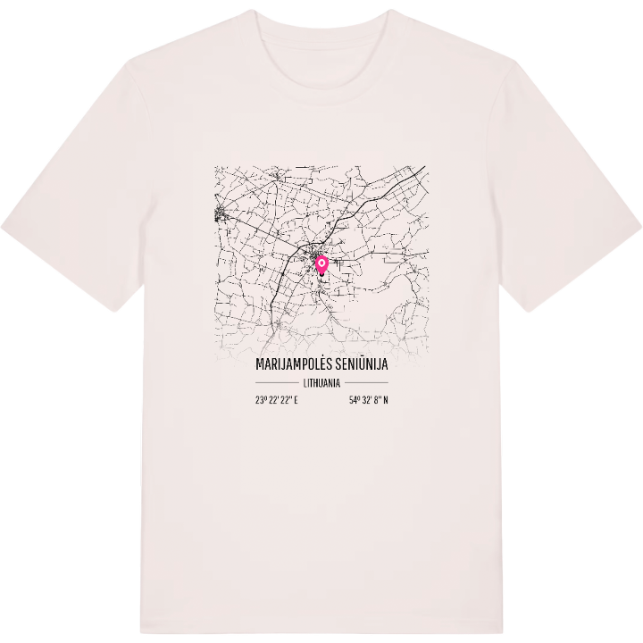 Marijampolės seniūnija karta t-shirt – t-shirt från PinShirt