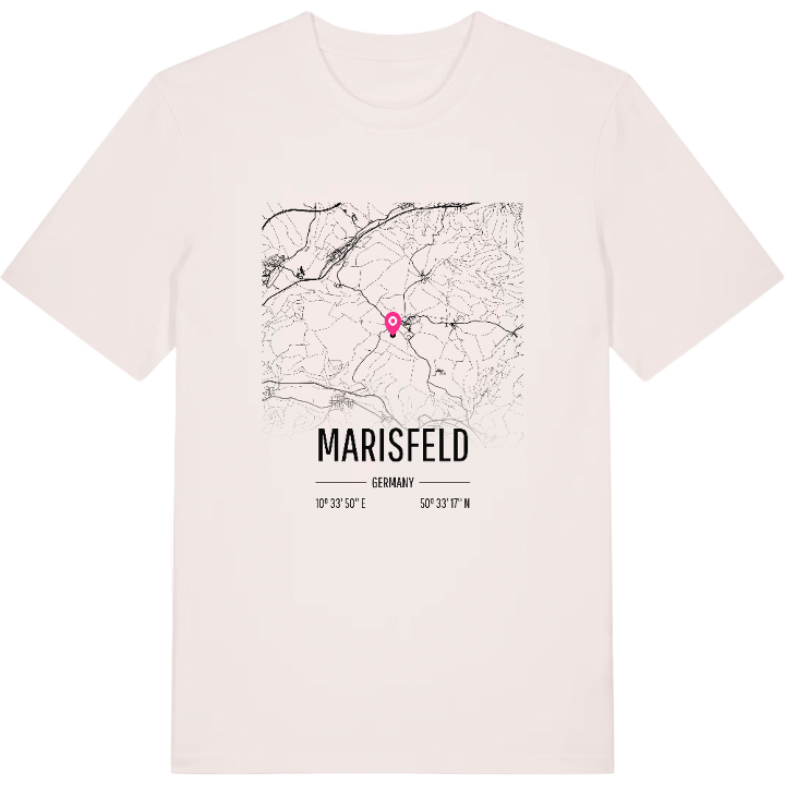 Marisfeld karta t-shirt – t-shirt från PinShirt