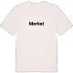 Markat fetstil t-shirt