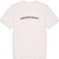 Markatorpet böjd t-shirt