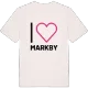 Jag älskar Markby t-shirt stort tryck