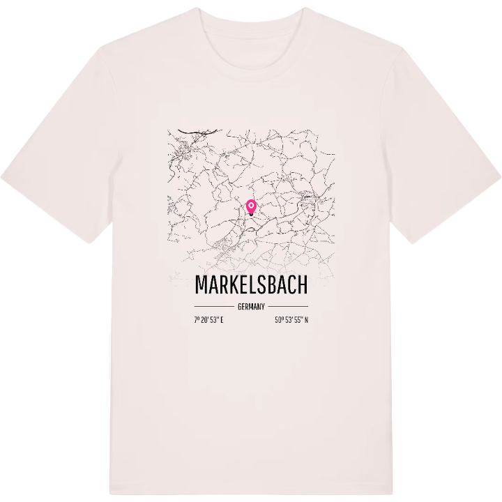 Markelsbach karta t-shirt – t-shirt från PinShirt