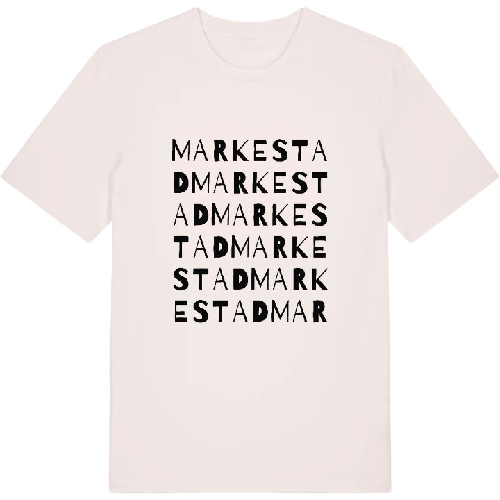 Markestad ordlek t-shirt – t-shirt från PinShirt