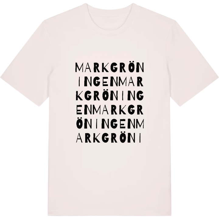 Markgröningen ordlek t-shirt – t-shirt från PinShirt