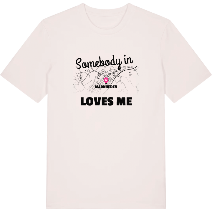 Någon i Markheden älskar mig t-shirt – t-shirt från PinShirt